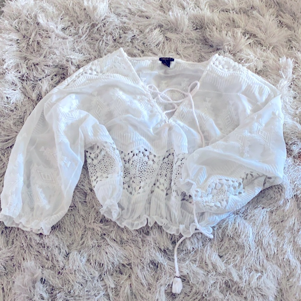 Peasant style top
